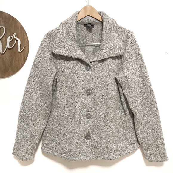Patagonia Jackets & Blazers - Patagonia better sweater button up pea coat L